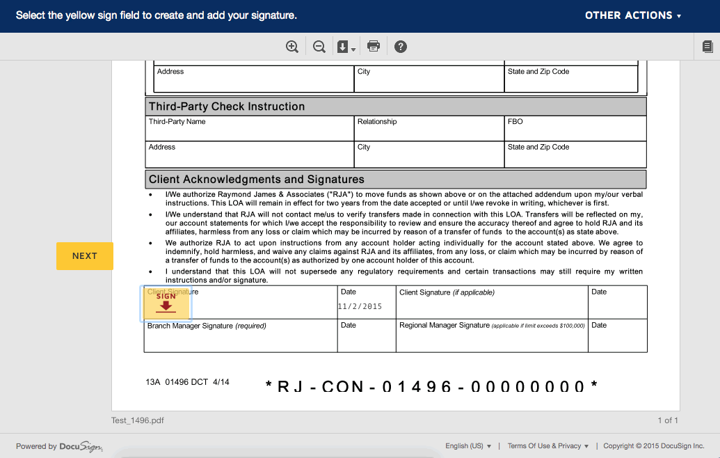 DocuSign Document 2